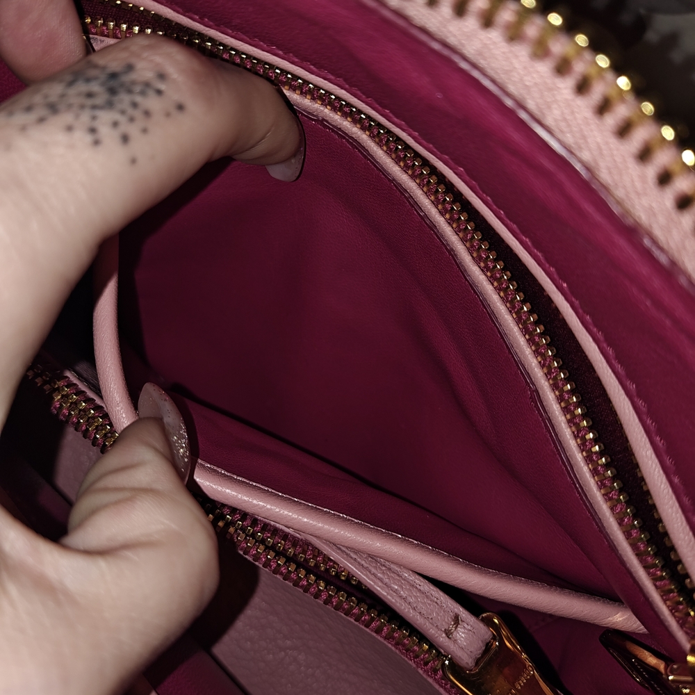 Miu Miu Beau Pink Leather Bag - Picture 13 of 16